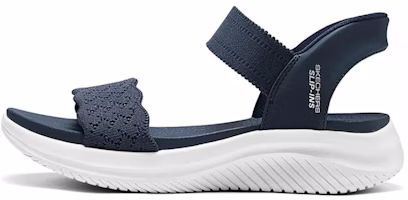 (Women) Skechers Platform Casual Breathable Sandal 'Navy Blue' 119976-NVY (Women) Skechers Platform Casual Breathable Sandal 'Navy Blue' 119976-NVY