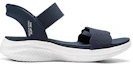 Order (W) Sandalias Casuales Plataforma Transpirables Skechers 'Azul Marino' 119976-NVY