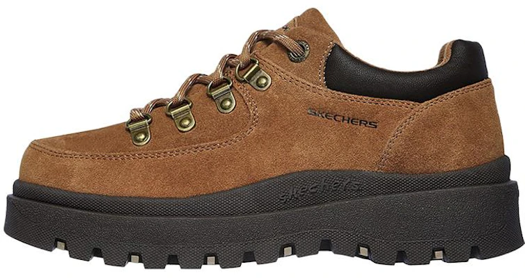 (W) Skechers Plateau-Sneaker ''Braun Schnürschuh'' 48582-TAN Buy (W) Skechers Plateau-Sneaker ''Braun Schnürschuh'' 48582-TAN