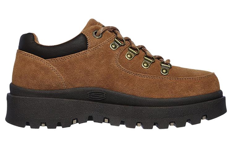 Order (W) Skechers Plateau-Sneaker ''Braun Schnürschuh'' 48582-TAN