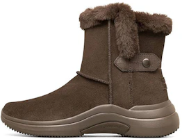 (Women) Skechers Platform Snow Boots 'Chocolate' 144252-CHOC (Women) Skechers Platform Snow Boots 'Chocolate' 144252-CHOC
