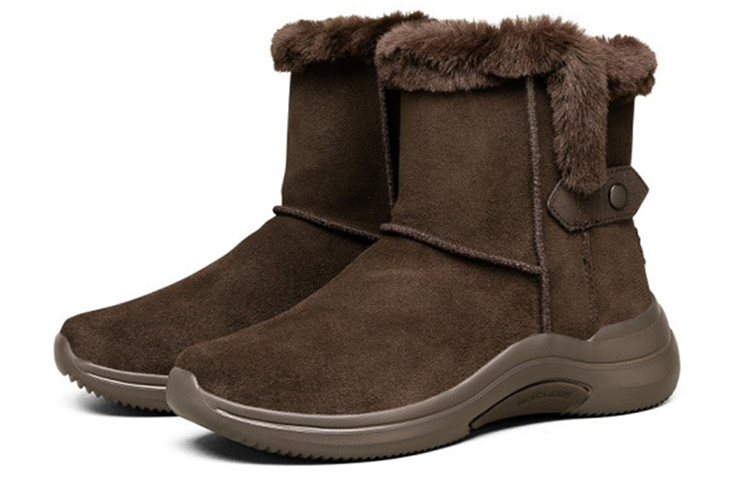 (W) Skechers Platform Snow Boots 'Chocolate' 圖 4