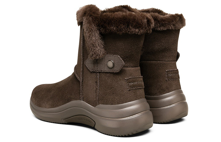 (W) Skechers Platform Snow Boots 'Chocolate' 圖 5
