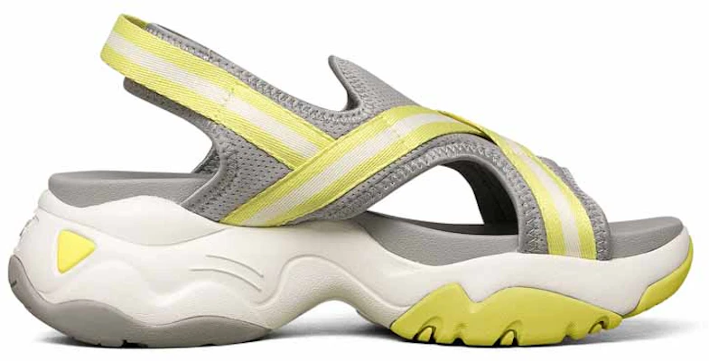 (W) Sandalias Skechers Plataforma Velcro 'Gris Amarillo' 57357-GYYL Order (W) Sandalias Skechers Plataforma Velcro 'Gris Amarillo' 57357-GYYL