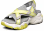 Shop (W) Sandalias Skechers Plataforma Velcro 'Gris Amarillo' 57357-GYYL