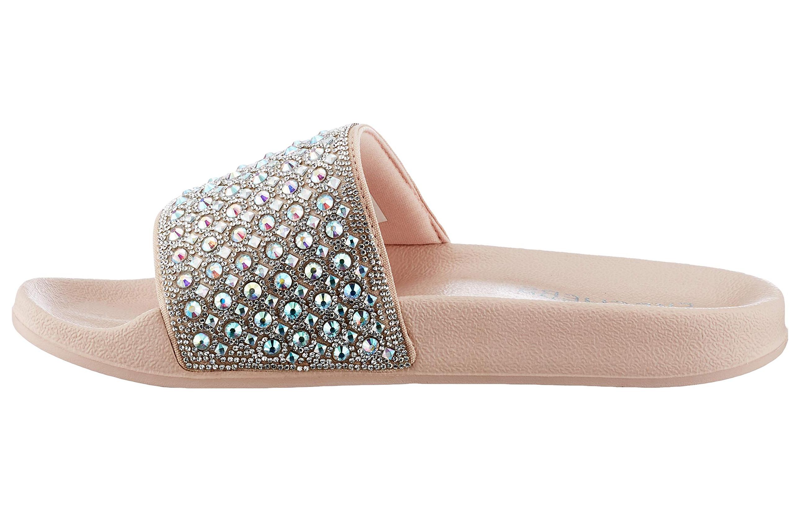(Women) Skechers Pop Ups-Femme Glam 'Silver Pink' 119054-BLSH