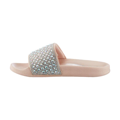 (W) Skechers Pop Ups-Femme Glam 'Silver Pink'