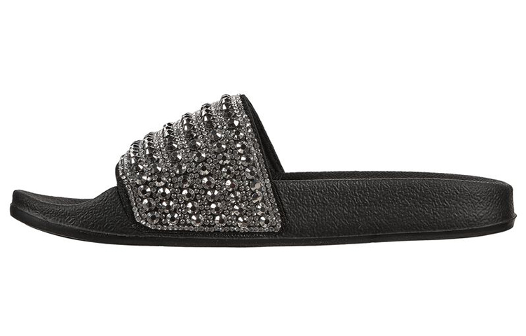 (Women) Skechers Pop Ups-Rocker Glam 'Silver Black' 119193-BLK