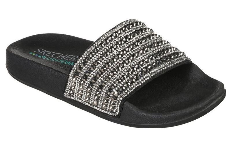 Lookbook (W) Skechers Pop Ups-Rocker Glam ''Argent Noir'' 119193-BLK