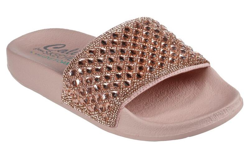 Lookbook (W) Skechers Pop Ups-Slide ''Roze Casual'' 119319-PNK
