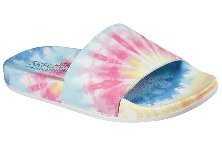 Lookbook (W) Skechers Pop Ups-Trendy ''Tie-Dye Bleu Rose'' 119221-WMLT