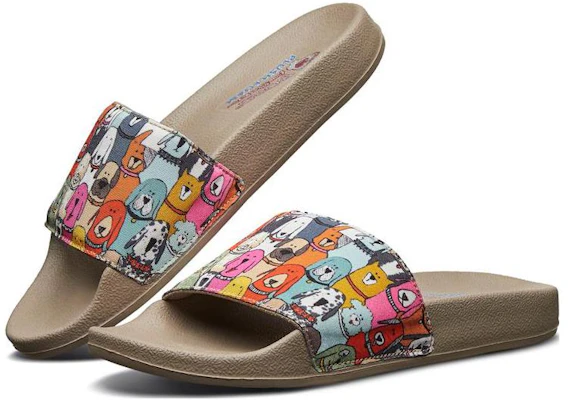 (W) Skechers Pop Ups ''Multicolor'' Slides 31262-MLT Lookbook (W) Skechers Pop Ups ''Multicolor'' Slides 31262-MLT