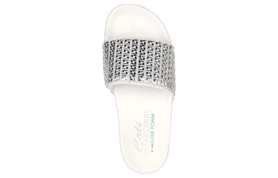 Shop (W) Skechers Pop Ups ''Nouvelle Étincelle Argent-Blanc'' 119320-WHT