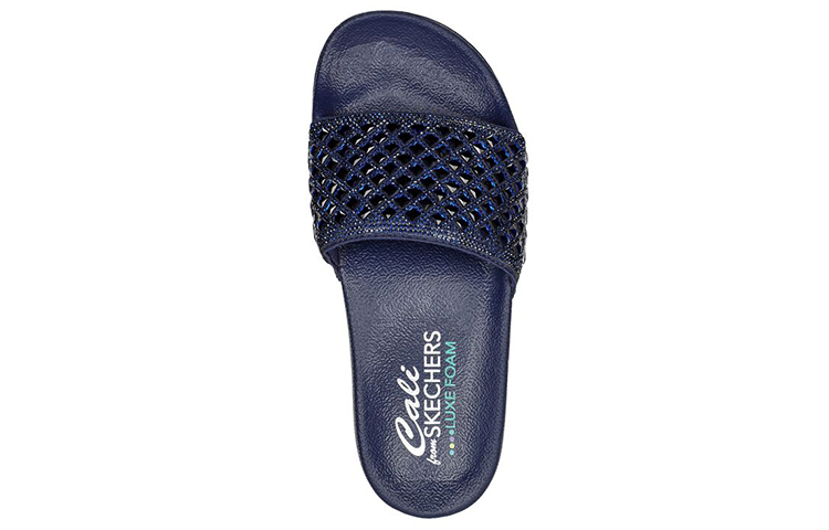 Shop (W) Skechers Pop Ups ''Slide By Blauw'' 119319-NVY