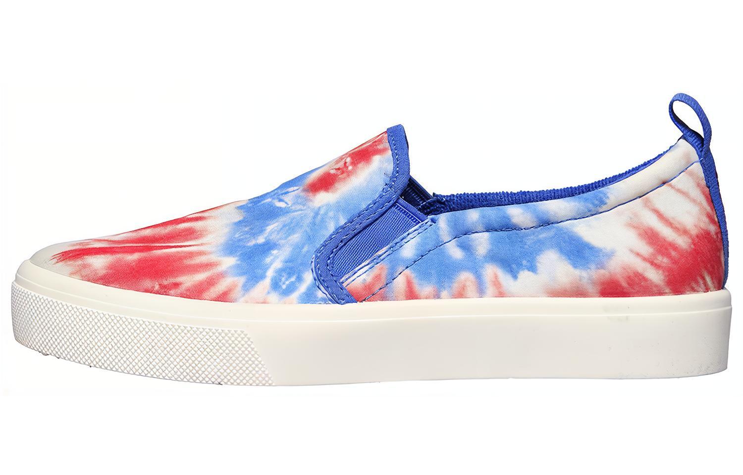 (Women) Skechers Poppy 'Blue Red White Tie-Dye' 155082-WNVR