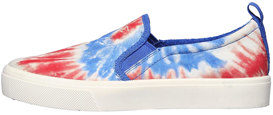 (Women) Skechers Poppy 'Blue Red White Tie-Dye' 155082-WNVR Buy (Women) Skechers Poppy 'Blue Red White Tie-Dye' 155082-WNVR
