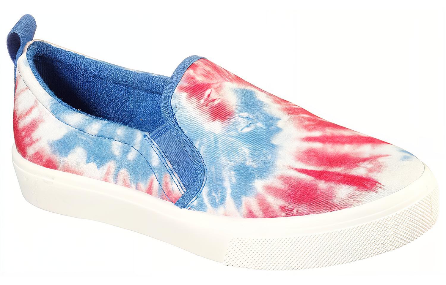Lookbook (W) Skechers Poppy ''Blu Rosso Bianco Tie-Dye'' 155082-WNVR