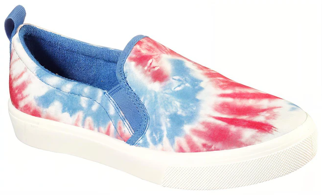 (W) Skechers Poppy ''Blu Rosso Bianco Tie-Dye'' 155082-WNVR Lookbook (W) Skechers Poppy ''Blu Rosso Bianco Tie-Dye'' 155082-WNVR