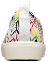 Shop James Goldcrown x Skechers 低筒帆布鞋 女款 白彩