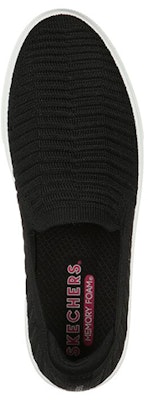 (W) (女性用) スケッチャーズ ポピー「ガーデンウォーク ブラック」155483-BLK 155483-BLK Lookbook (W) (女性用) スケッチャーズ ポピー「ガーデンウォーク ブラック」155483-BLK 155483-BLK