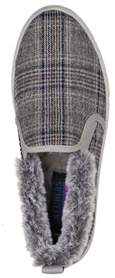 Skechers Poppy- Snugbug 低帮運動休閒鞋 女款 灰 Shop Skechers Poppy- Snugbug 低帮運動休閒鞋 女款 灰