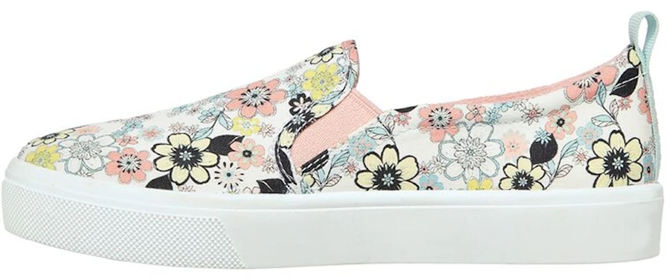 (W) Skechers Poppy Flower Fields 'Slip-On Putih yang Nyaman Bernapas' 155479-WMLT Buy (W) Skechers Poppy Flower Fields 'Slip-On Putih yang Nyaman Bernapas' 155479-WMLT