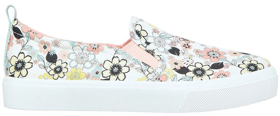 (Women) Skechers Poppy Flower Fields 'White Breathable Slip-On' 155479-WMLT Order (Women) Skechers Poppy Flower Fields 'White Breathable Slip-On' 155479-WMLT