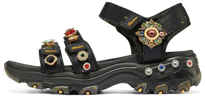 (W) 스케쳐스 프리미엄 헤리티지 디라이트 - 젬타스틱 '블랙 골드' 149743-BKGD Buy (W) 스케쳐스 프리미엄 헤리티지 디라이트 - 젬타스틱 '블랙 골드' 149743-BKGD