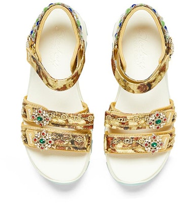 (Women) Skechers Premium Heritage D'Lites - Gemtastic 'White Gold' 149743-WGD Shop (Women) Skechers Premium Heritage D'Lites - Gemtastic 'White Gold' 149743-WGD