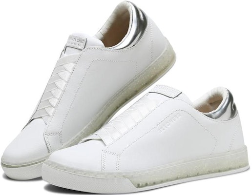 (Women) Skechers Prima 'White Silver' 73603-WSL Lookbook (Women) Skechers Prima 'White Silver' 73603-WSL