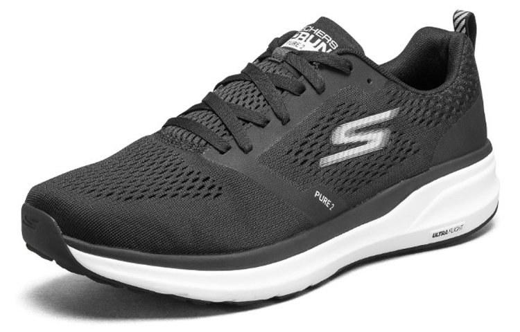 (W) Skechers PURE 2 Sports Shoes Black 圖 3