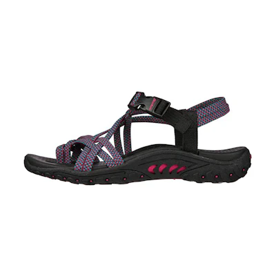 (W) Skechers Reggae-Irie Mon 'Black'