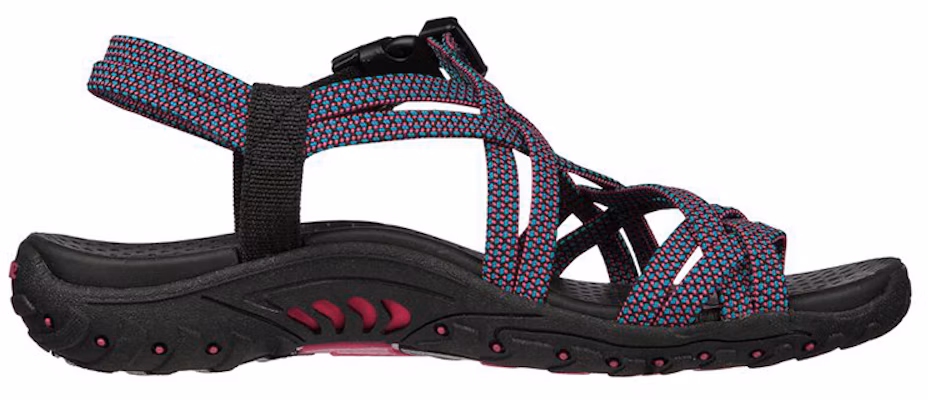 (Women) Skechers Reggae-Irie Mon 'Black' 163013-BKMT Order (Women) Skechers Reggae-Irie Mon 'Black' 163013-BKMT