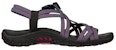 (W) Skechers Reggae-Irie Mon 'Hitam' 163013-BKMT