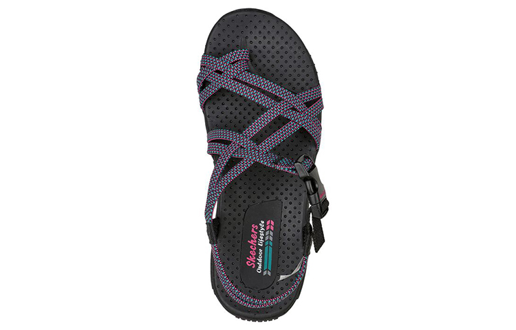 Shop (W) スケッチャーズ レゲエ アイリー モン (ブラック) 163013-BKMT