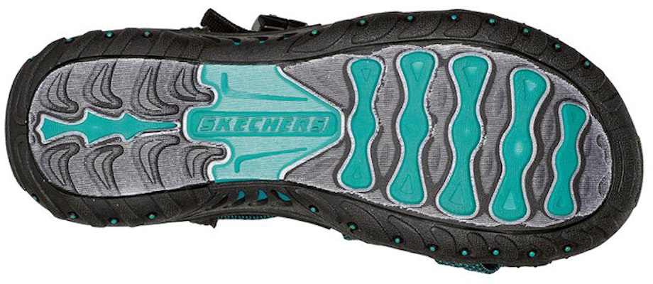 (Women) Skechers Reggae-Irie Mon 'Teal Black' 163013-BKTL Purchase (Women) Skechers Reggae-Irie Mon 'Teal Black' 163013-BKTL