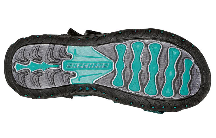 Purchase (Women) Skechers Reggae-Irie Mon 'Teal Black' 163013-BKTL