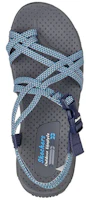 Shop Skechers Reggae-Irie Mon 運動休閒涼鞋 女款 藍白