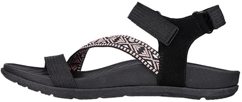 (Women) Skechers Reggae-Lite-Beachy Sunrise 'Black Pink' 163221-BKLP (Women) Skechers Reggae-Lite-Beachy Sunrise 'Black Pink' 163221-BKLP