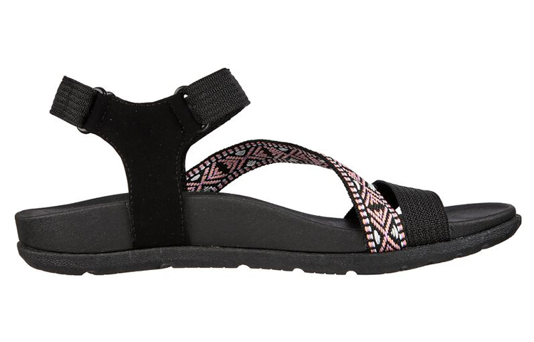(W) Skechers Reggae-Lite-Beachy Sunrise 'Black Pink' 圖 2