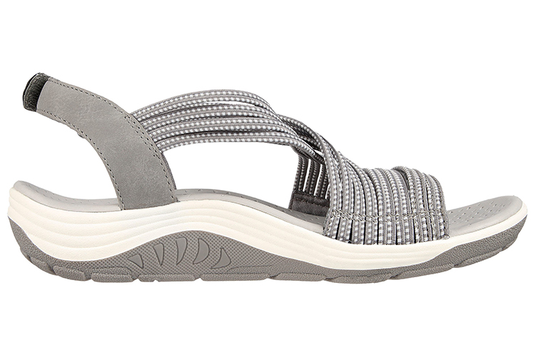 Order (W) Skechers Reggae-Lite-Beachy Sunrise ''Grigio Bianco'' 163122-GYW
