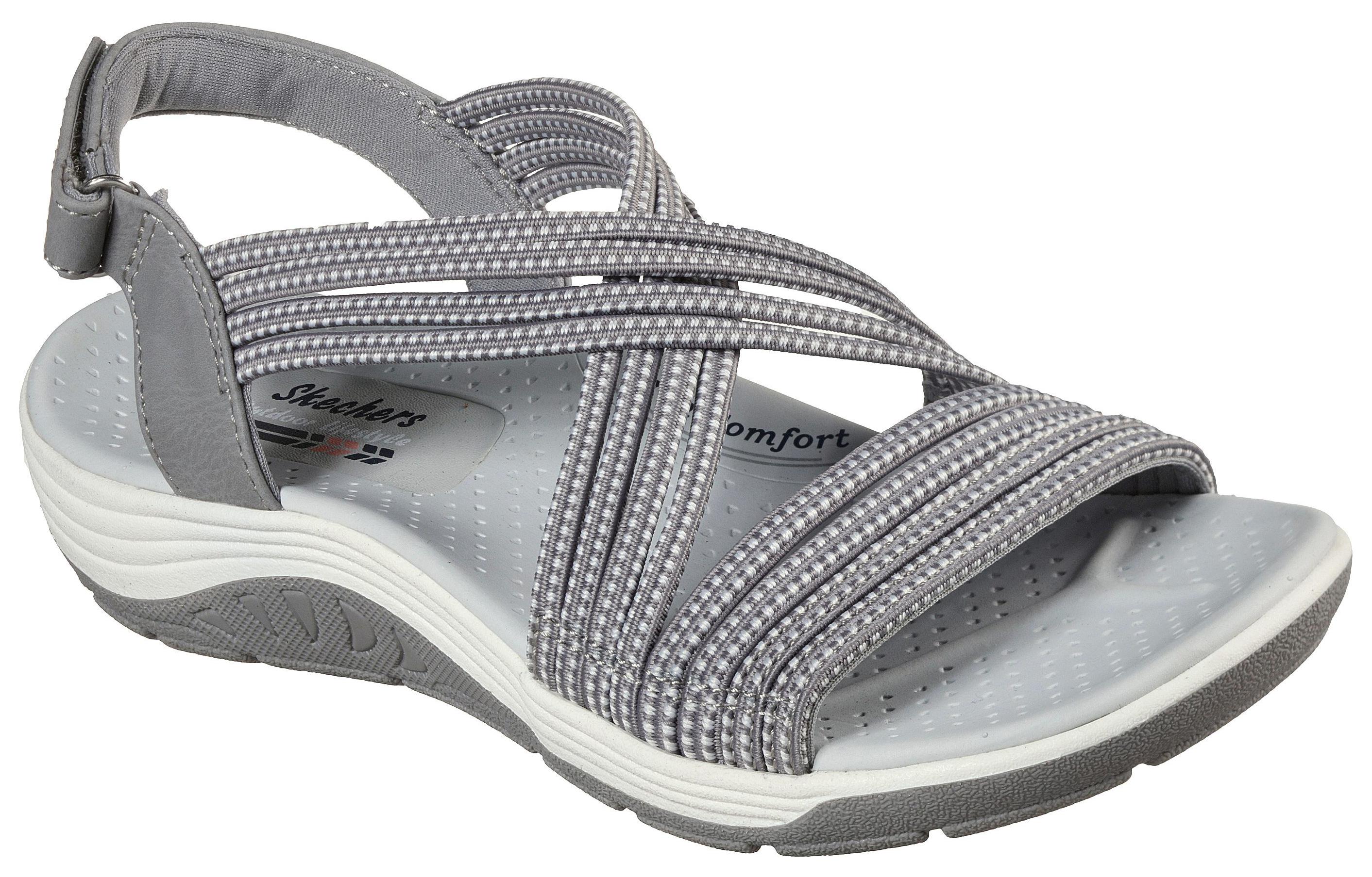 Lookbook (W) Skechers Reggae-Lite-Beachy Sunrise ''Grigio Bianco'' 163122-GYW