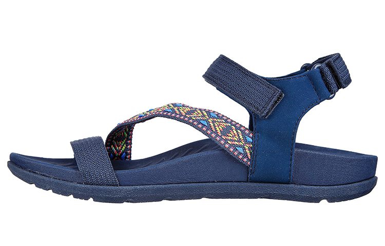 (Women) Skechers Reggae-Lite-Beachy Sunrise 'Navy Blue' 163221-NVBL