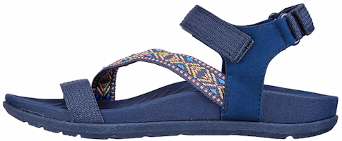 (Women) Skechers Reggae-Lite-Beachy Sunrise 'Navy Blue' 163221-NVBL (Women) Skechers Reggae-Lite-Beachy Sunrise 'Navy Blue' 163221-NVBL
