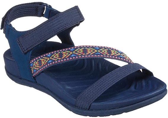 (W) Skechers Reggae-Lite-Beachy Sunrise 'Biru Navy' 163221-NVBL Lookbook (W) Skechers Reggae-Lite-Beachy Sunrise 'Biru Navy' 163221-NVBL