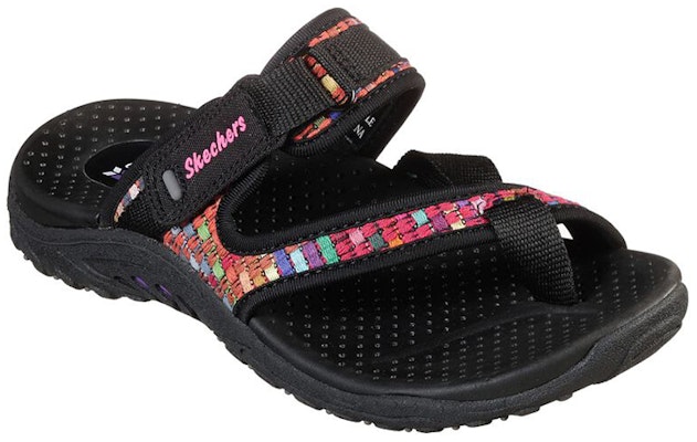 (W) 斯凯奇 Reggae-Mad Swag '黑色多彩' 41124-BLK Lookbook (W) 斯凯奇 Reggae-Mad Swag '黑色多彩' 41124-BLK