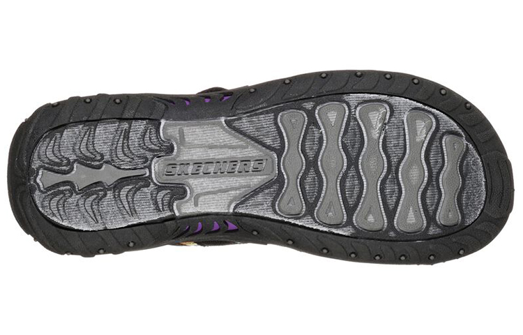 Purchase (W) Skechers Reggae-Mad Swag 'Negro Multicolor' 41124-BLK