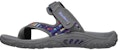(W) Skechers Reggae-Mad Swag 'Kelabu Keselesaan Santai' 41124-GRY
