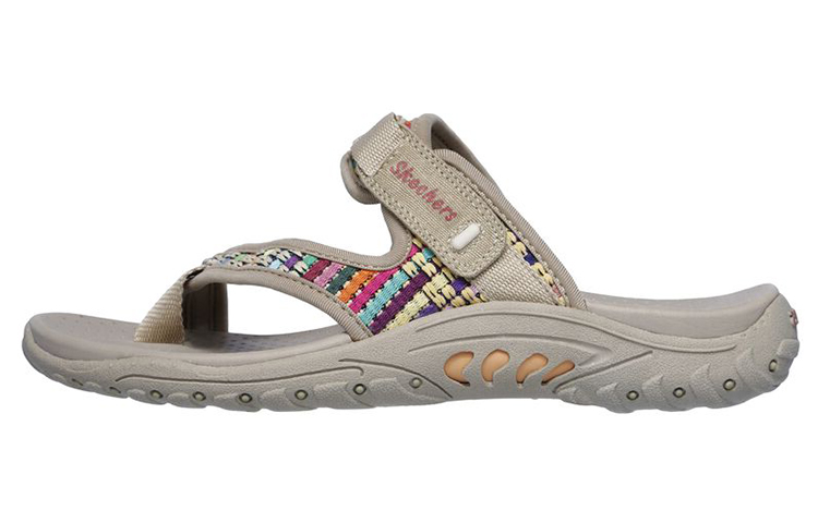 (Women) Skechers Reggae-Mad Swag 'Khaki Comfort' 41124-DKNT