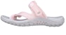 (W) Skechers Reggae-Memory Seeker 'Pink Grey' Wanita 163285-LTPK
